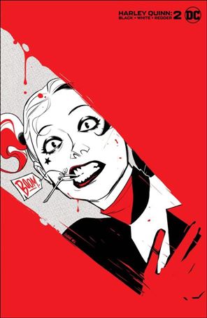 Harley Quinn: Black + White + Redder issue 2-C Annie Wu 1:25 Cover
