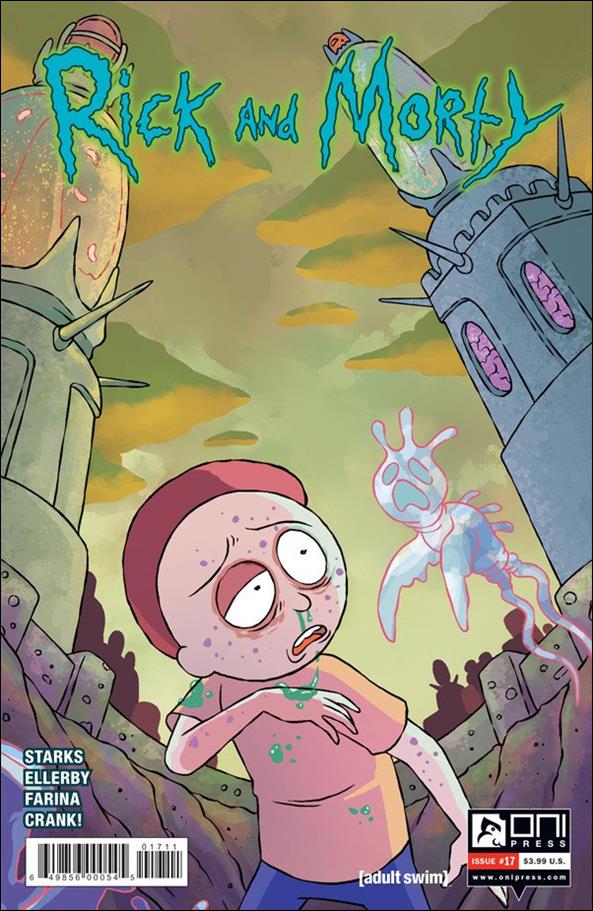 Rick and Morty (2015) issue 17 CJ Cannon Cover