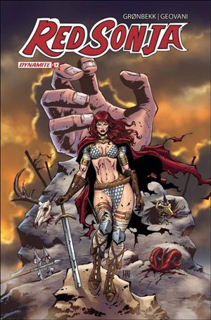 Red Sonja (2023) issue 12-D Walter Geovani Cardstock Cover