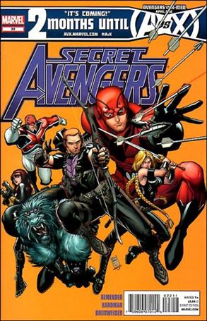 Secret Avengers (2010) issue 22 Standard Cover
