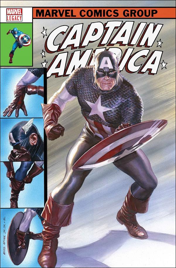 Captain America (1968) issue 695-B Alex Ross Lenticular Homage Cover