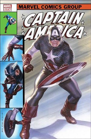 Captain America (1968) issue 695-B Alex Ross Lenticular Homage Cover