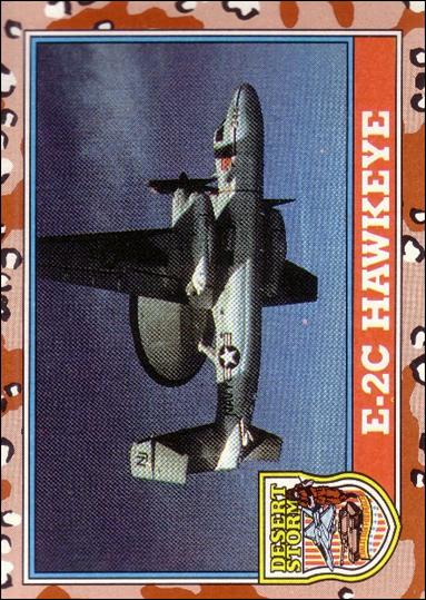 Desert Storm: Series 2 (Base Set) card 172 E-2C Hawkeye