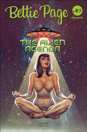 Bettie Page: The Alien Agenda Cover Image 2