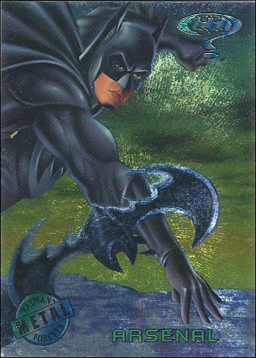 Batman Forever Metal (Base Set) card 36 Arsenal