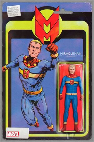 Miracleman by Gaiman & Buckingham: The Silver Age issue 4-B John Tyler Christopher Action Figure Cover