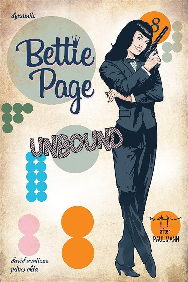 Bettie Page: Unbound issue 8-D Pasquale Qualano Cover