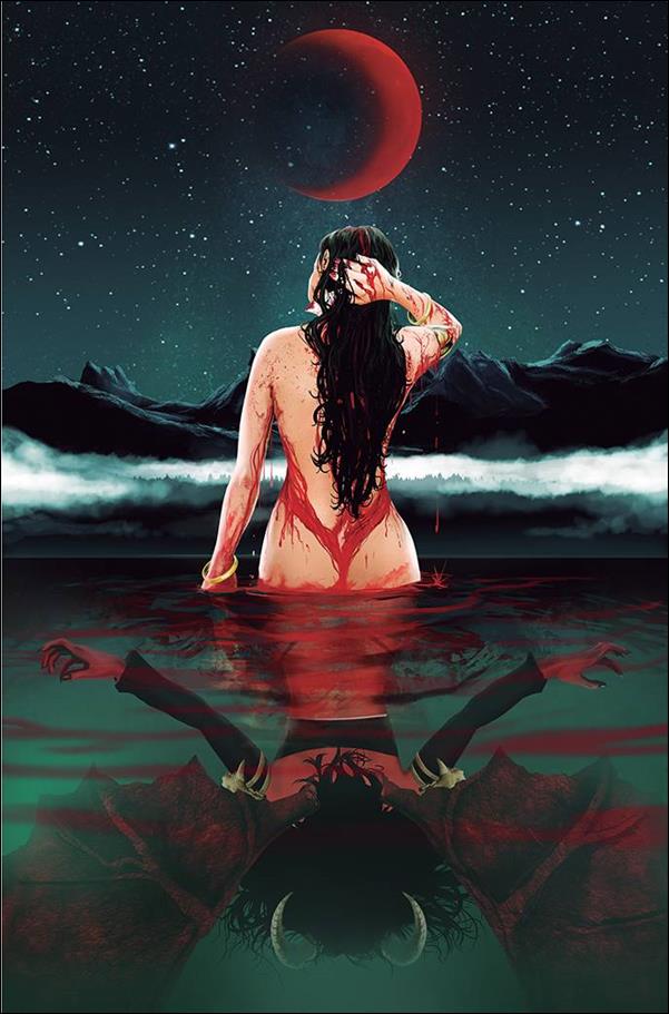Vampirella vs Purgatori issue 2-G Daniel Maine Virgin Cover