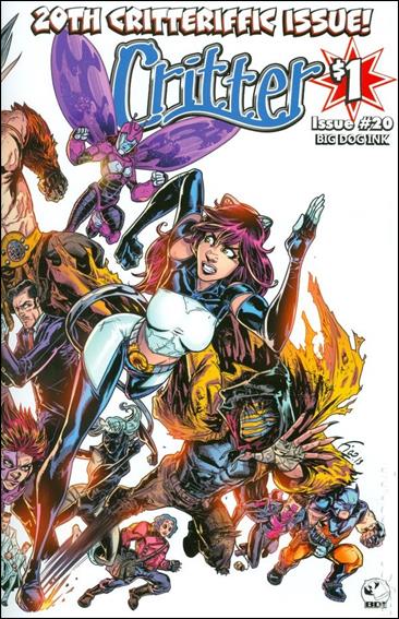 Critter  (2012) issue 20 Fico Ossio Cover
