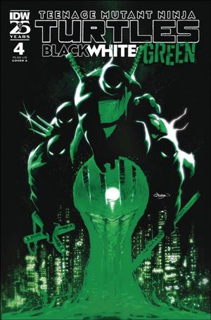 Teenage Mutant Ninja Turtles: Black, White, & Green Cover Image 2