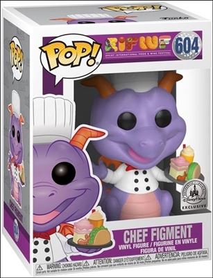 POP! Disney figure 604 Chef Figment Disney Parks Exclusive