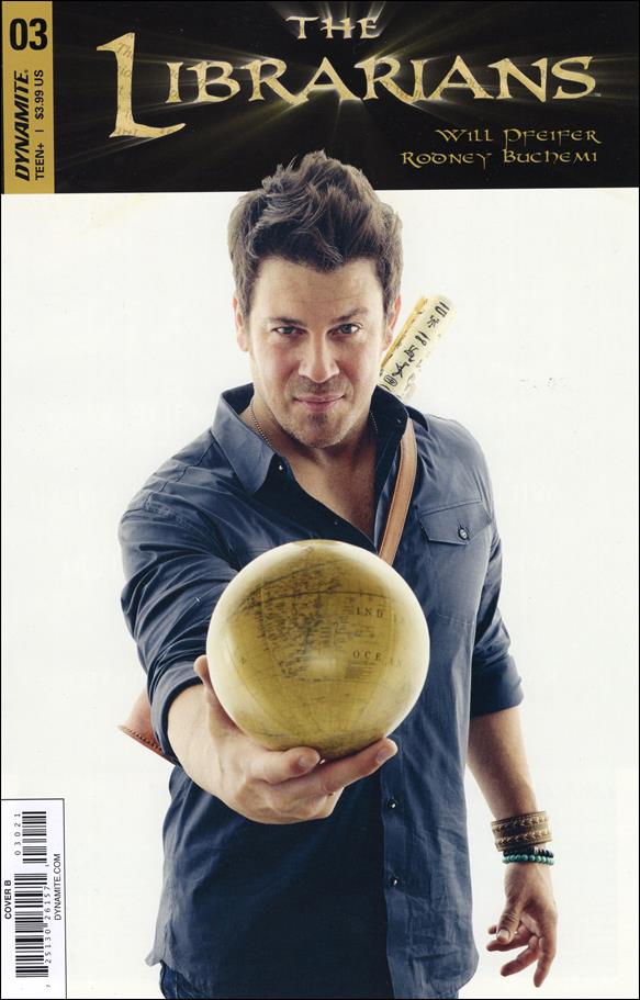 Librarians issue 3-B Jake Stone Photo Cover