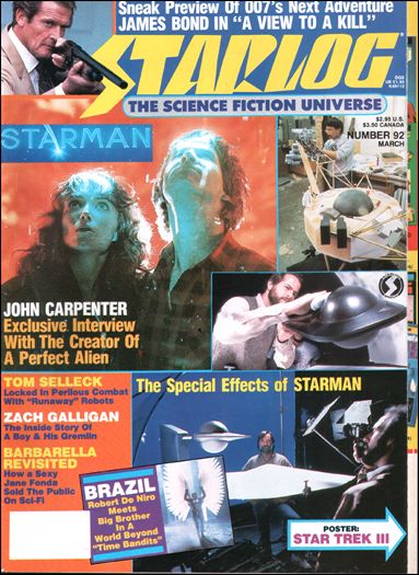 Starlog issue 92 Gatefold Cover