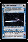 Star Wars: Coruscant Limited (Base Set) card 184 Queen's Royal Starship