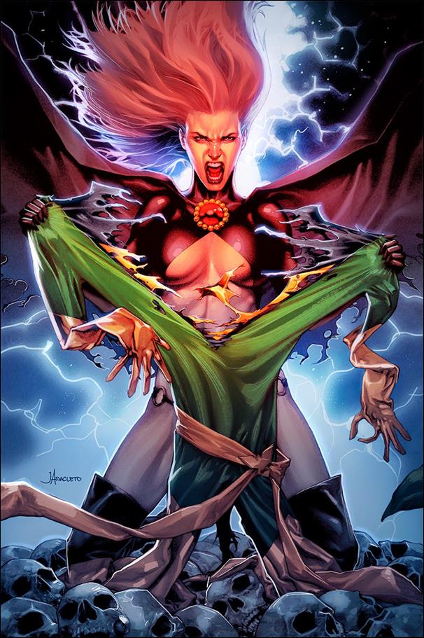 Hellions issue 3-E Jay Anacleto Unknown Comics Green Virgin Cover