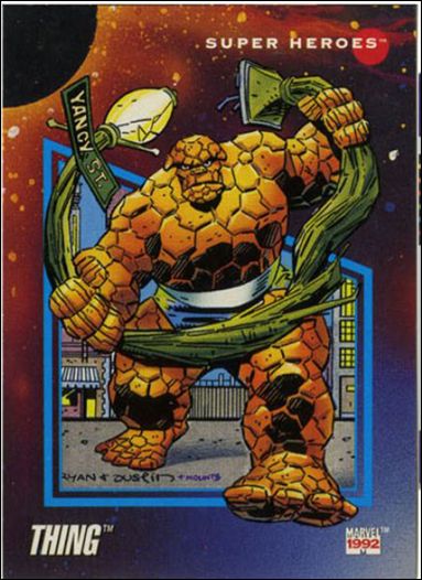 Marvel Universe: Series 3 (Base Set) card 56 Thing