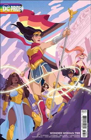 Wonder Woman (1942) issue 788-C Nicole Goux Pride Month Cardstock Cover