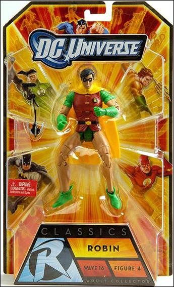 DC Universe Classics (Wave 16) figure 4 Robin (Dick Grayson) - Vintage Head