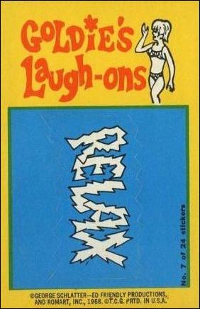 Laugh-In  (Sticker Set) card 7 Relax