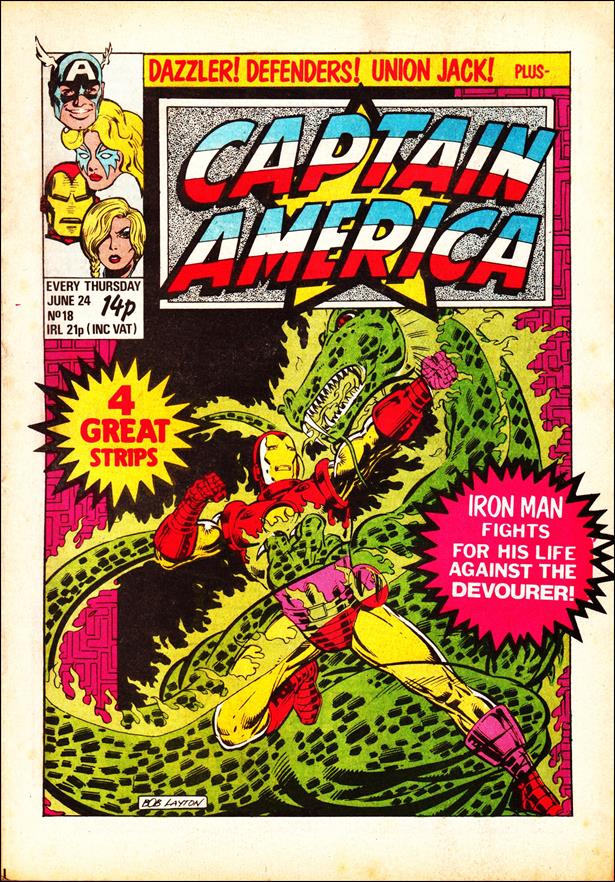 Captain America (UK) issue 18