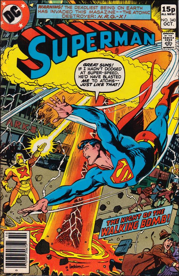 Superman (1939) issue 340-C UK Price Cover