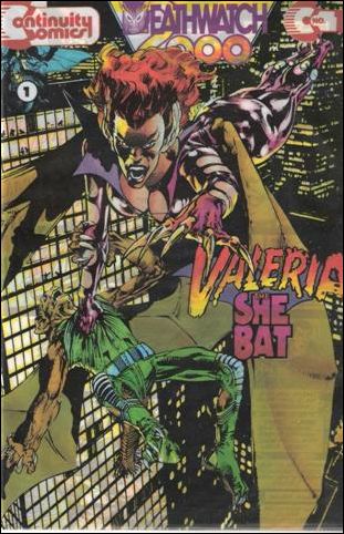 Valeria the She Bat (1993) issue 1 Acetate Wraparound Cover