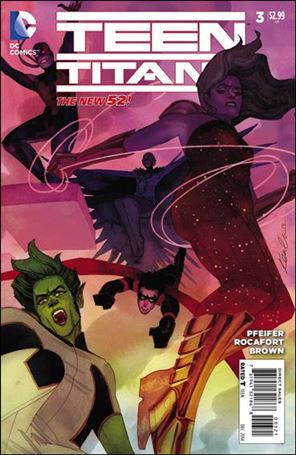 Teen Titans (2014) issue 3-C Kevin Wada 1:25 Cover