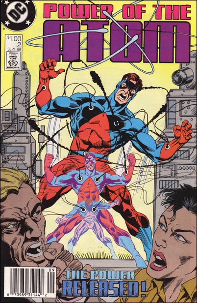 Power of the Atom issue 2-B Newsstand Cover