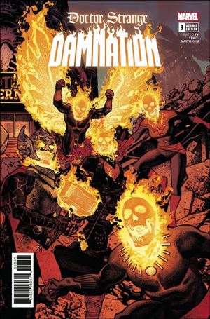 Doctor Strange: Damnation issue 3-D Greg Smallwood Connecting Cover