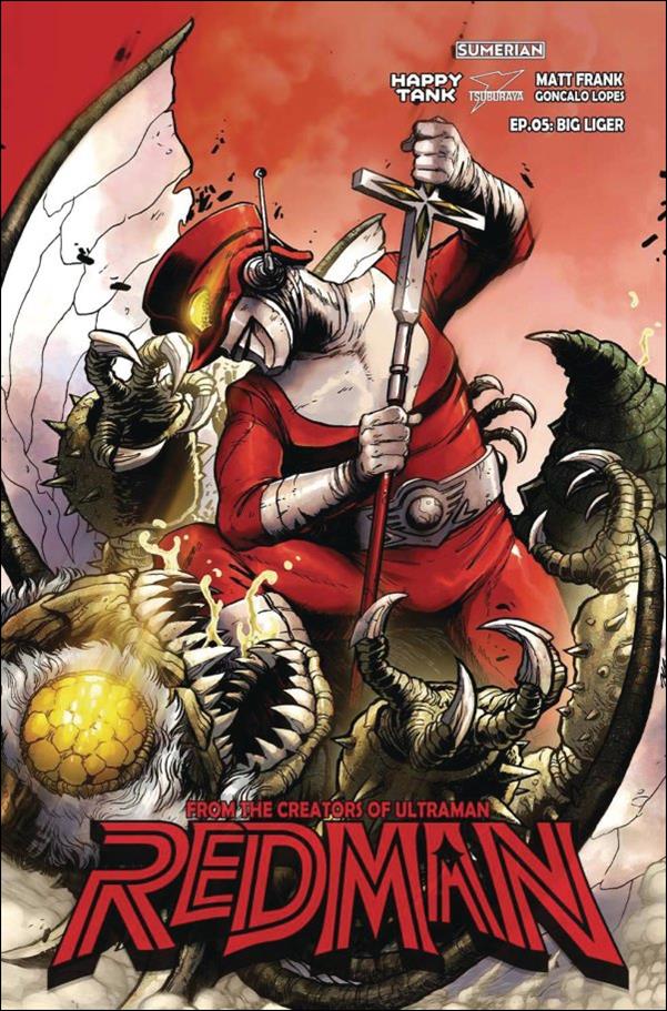 Redman issue 5 Matt Frank Redman Cover