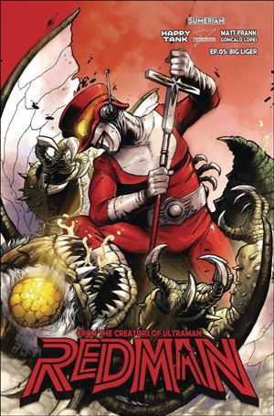 Redman issue 5 Matt Frank Redman Cover