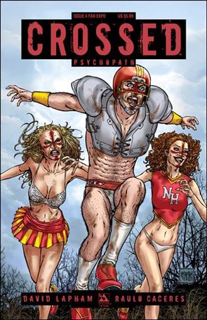 Crossed Psychopath issue 4-H Fan Expo Cover