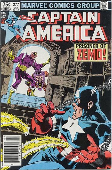 Captain America (1968) issue 277-B Canadian Price Cover