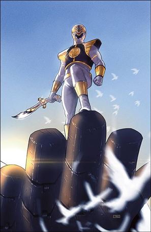 Mighty Morphin issue 19-G Taurin Clarke 1:10 Virgin FOC Reveal Cover