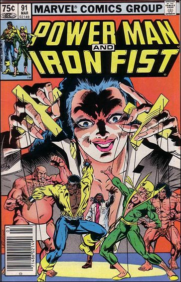 Power Man and Iron Fist (1978) issue 91-B Canadian Price Cover