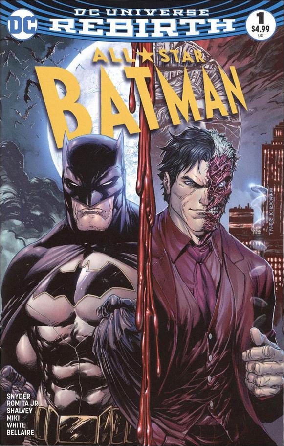 All-Star Batman issue 1-H Tyler Kirkham Midtown Comics Cover