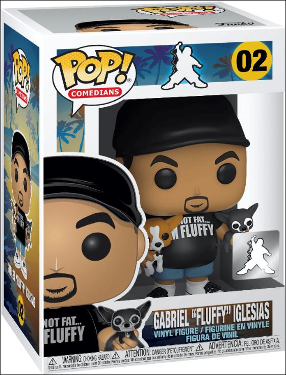 POP! Comedians figure 2 Gabriel "Fluffy" Iglesias (w/ Dogs)