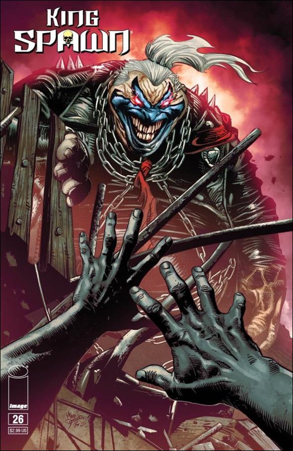 King Spawn issue 26 Mike Deodato Jr. Cover