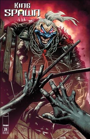 King Spawn issue 26 Mike Deodato Jr. Cover