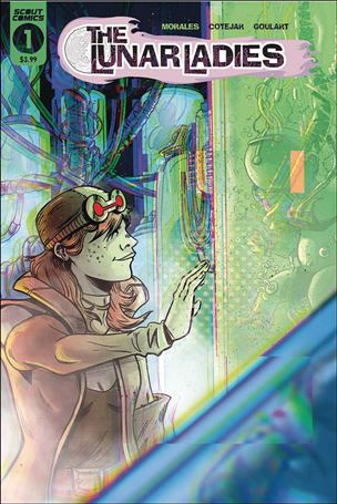 Lunar Ladies issue 1-B Matt Harding Cover