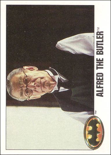 Batman: Series 1 (Base Set) card 9 Alfred the Butler