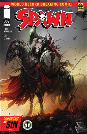 Spawn issue 309 Francesco Mattina Cover