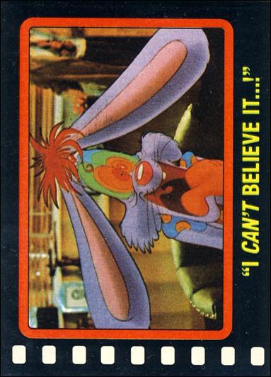 Who Framed Roger Rabbit? (Base Set) card 43 " I Can't Believe It...!"