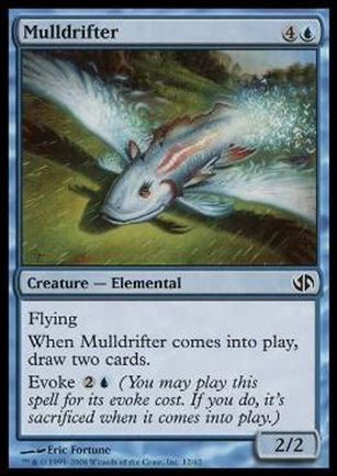 Magic the Gathering: Duel Decks: Jace vs. Chandra (Base Set) card 12 Mulldrifter
