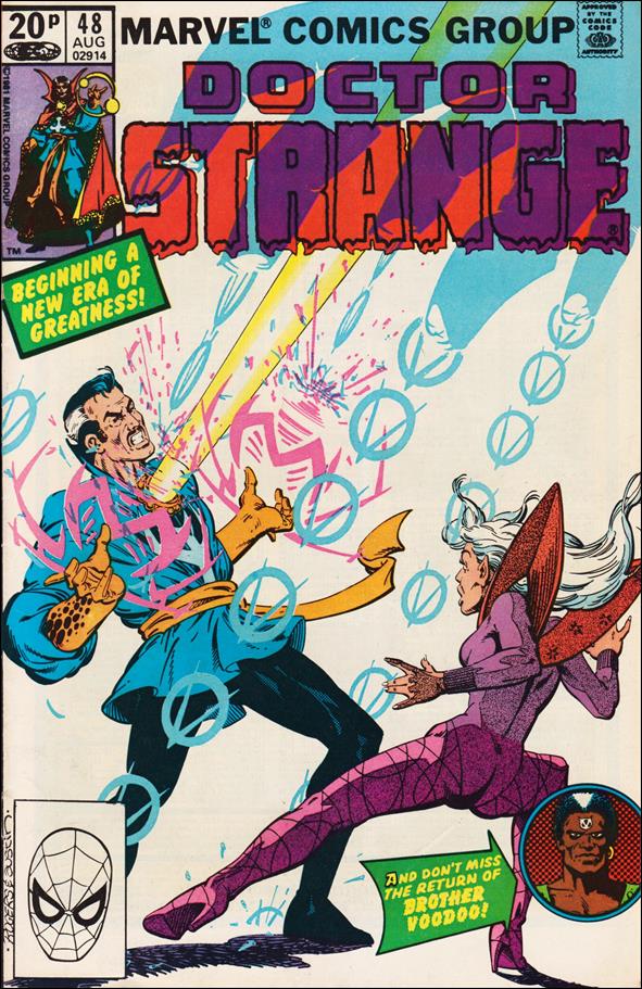 Doctor Strange (1974) issue 48-B UK Price Cover