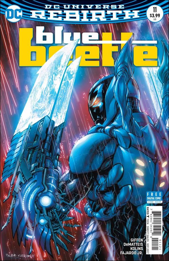 Blue Beetle (2016) issue 11-B Tyler Kirkham Cover