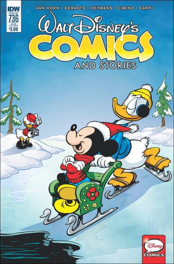Walt Disney's Comics and Stories (2009) issue 736-B Subscription Cover