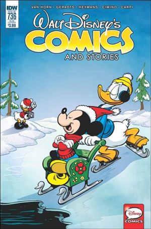 Walt Disney's Comics and Stories (2009) issue 736-B Subscription Cover