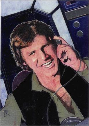 Star Wars Finest (Base Set) card 7 Han Solo