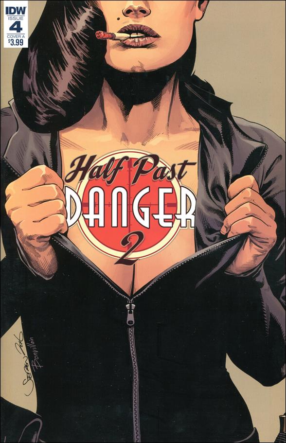 Half Past Danger (2017) issue 4 Stephen Mooney Cover